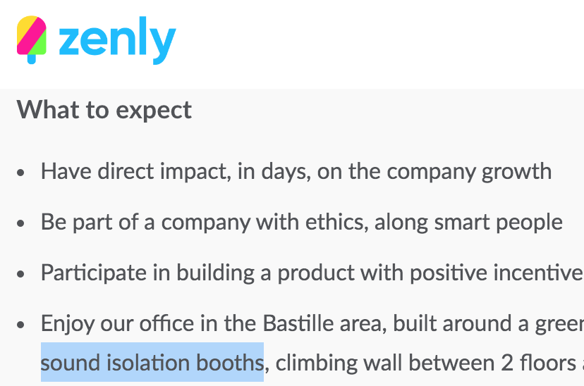 Robin de Thiersant ๐ (@rdethiersant) on Twitter photo As we are about to launch our new website, I was looking for inspo; I went to <a href="/zenlyapp/">Zenly loves you</a> as I am ๐ of their work & found out they mention phonebooths as part of employee perks. Obviously people who take that much care of their product take care of its people to the same extent๐ As we are about to launch our new website, I was looking for inspo; I went to <a href="/zenlyapp/">Zenly loves you</a> as I am ๐ of their work & found out they mention phonebooths as part of employee perks. Obviously people who take that much care of their product take care of its people to the same extent๐