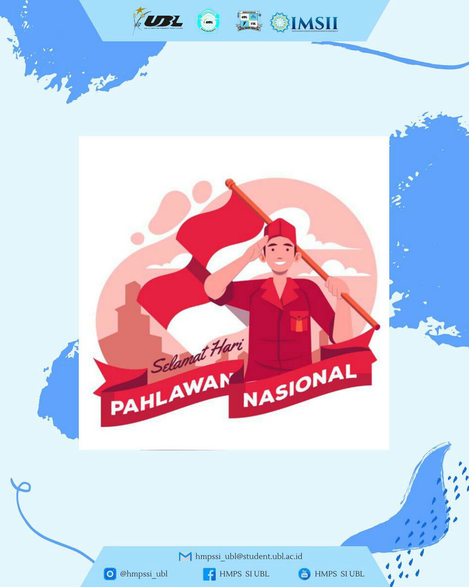 "Selamat Hari Pahlawan 10 November 2020 Semangat berinovasi wahai generasi muda Indonesia, jadilah pahlawan masa kini yang membanggakan negeri"

#salamteknologi
#fikjaya