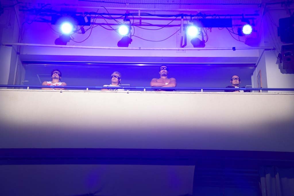 AK Racing Yoshimura of the Folding Chair Boys has been sidelined, but a willing and able replacement in Herman Miller MAO assumes the rapper's position #ddtpro  #wrestleUNIVERSE