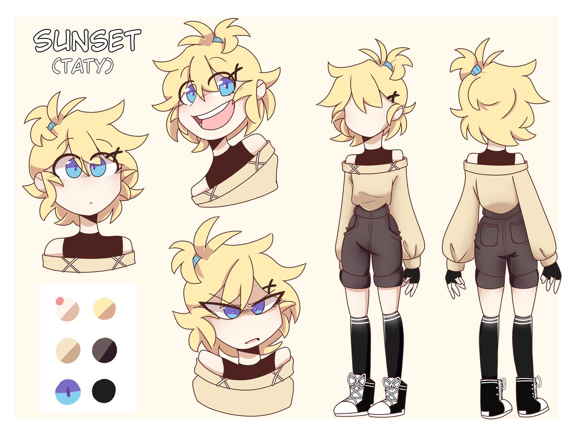 Sunset_TP's tweet photo. Paleta de colores de mi oc ùwú ✨🌸!
#OC https://t.co/KO90Vrr2qY
