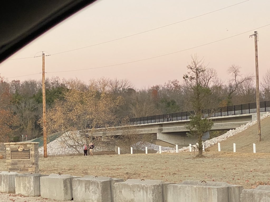 PQuessenberry's tweet photo. Grand Opening of the new Riverside Bridge. What a great partnership between the City of Ozark, CCounty and Special Road District plus assistance from @USRepLong @RoyBlunt What an accomplishment! #ShowMeOzark #OzarkProud. https://t.co/mFAmilsGmj