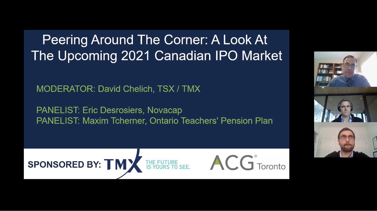 tsx_tsxv's tweet photo. We're live at @ACG_Toronto's 2020 #capitalconnection conference with David M. Chelich, Sector Head of Global Energy &amp; Diversified Industries at @tsx_tsxv. 

#acgtoronto #capcon2020 https://t.co/L0qVCpBZ9e