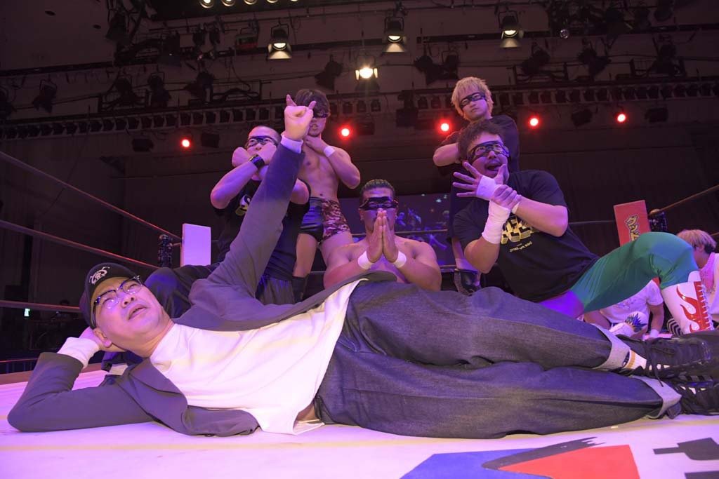 I'm not answering any questions regarding these photos #ddtpro  #wrestleUNIVERSE