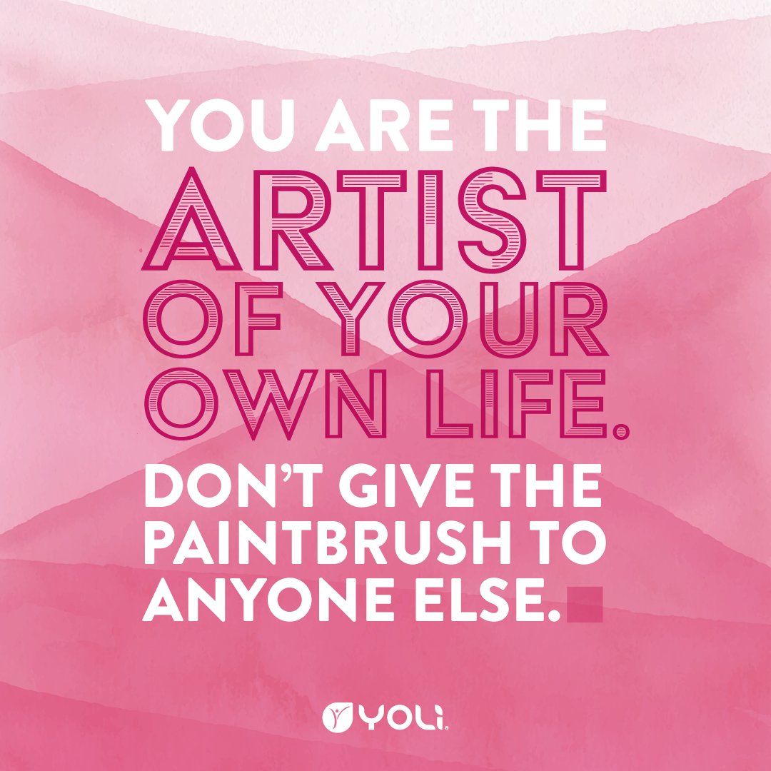 YoliBetterBody's tweet photo. What will you paint with your life? 
#MotivationMonday https://t.co/Kon2gpXLau