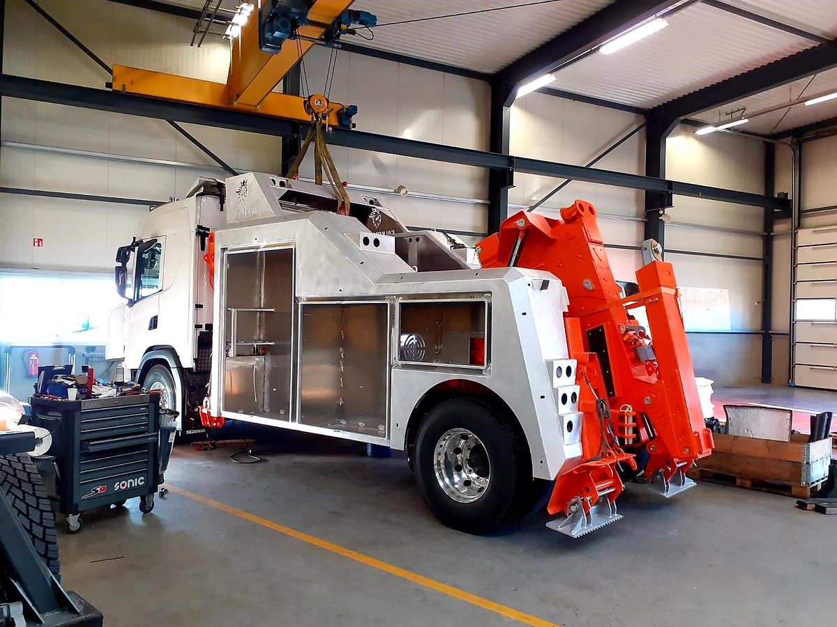 RS_Recovery's tweet photo. Our #NewGen #Scania taking shape over at #Falkom

#rsrecovery #recovery #breakdownassistance @RydamUniversal https://t.co/qpXkQo3fIe