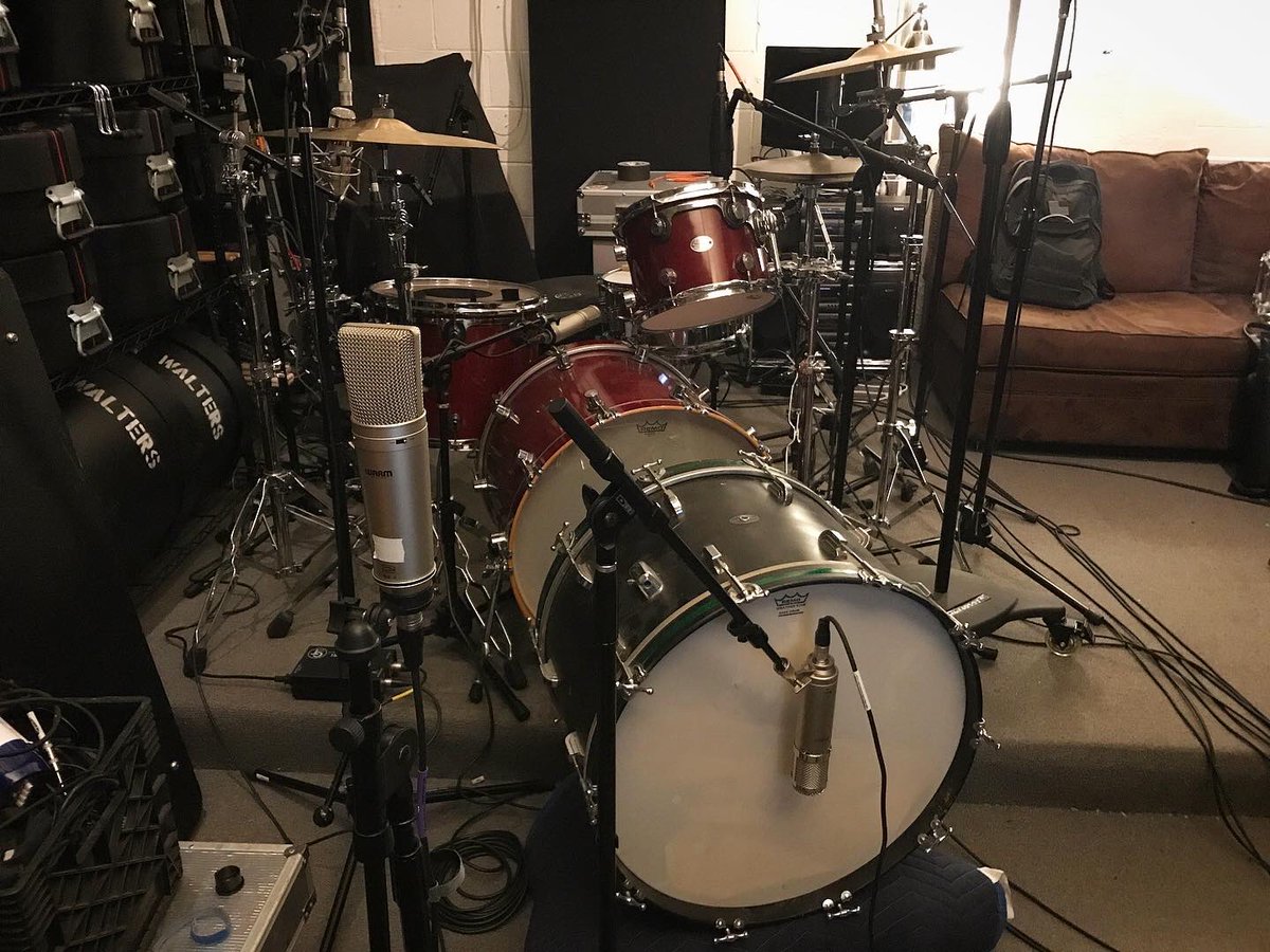 kevinbwalters's tweet photo. In the lab! #drummer #drumrecording #studiolife https://t.co/asRIrnc4cX
