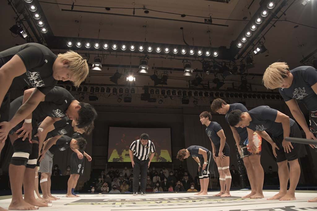 5 on 5 Gauntlet Grappling Match #ddtpro  #wrestleUNIVERSE