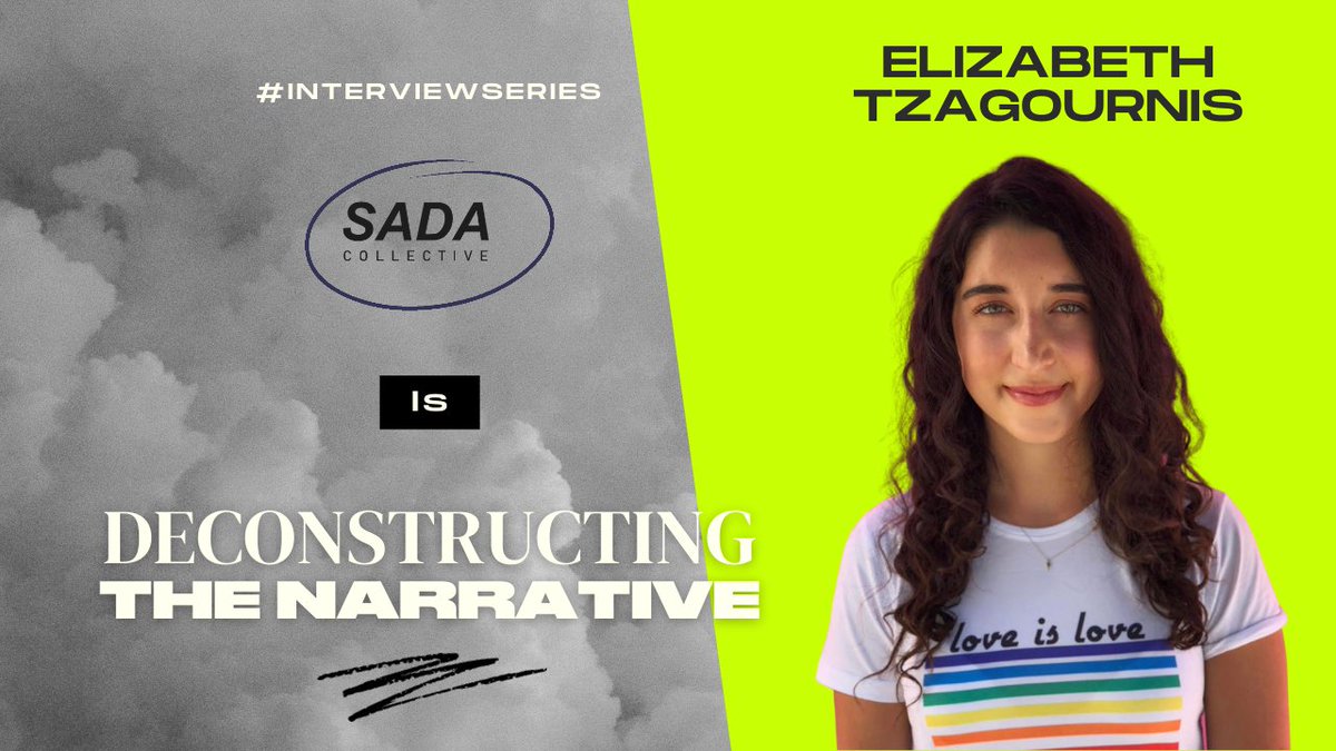 SadaCollective's tweet photo. Episode 21 of DTN featuring Elizabeth Tzagournis is NOW LIVE!⁠
⁠
You can access the new episode via Youtube, Spotify, Facebook, and IGTV by searching for SADA Collective and clicking on our Deconstructing the Narrative series.

https://t.co/aJ9MC34wgM https://t.co/4T8euy3EWS