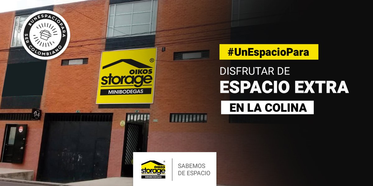 oikosstorage's tweet photo. Hace unos días te presentamos nuestra sede de Colina 141, donde podrás almacenar los elementos que deseas.

¿Ya nos visitaste?

#UnEspacioPara #Minibodega #Bodegas #Bogotá #Barranquilla https://t.co/eQxd2SPbvQ