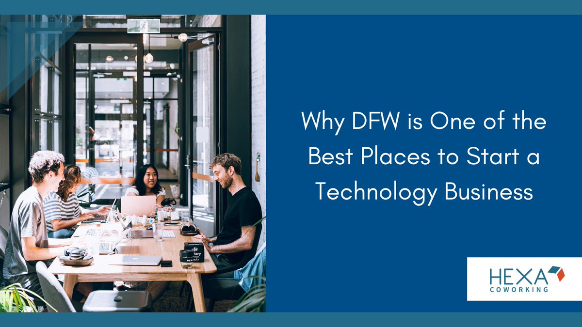 Shed your old ideas of oil barons and cattle ranchers – these days, Dallas-Fort Worth is taking on a new image: The new Technology Central. 

Step aside Silicon Valley!

Read more: bit.ly/3k9PZxb

#DFWCoworking #CoworkingRichardson #Startups #Entrepreneur