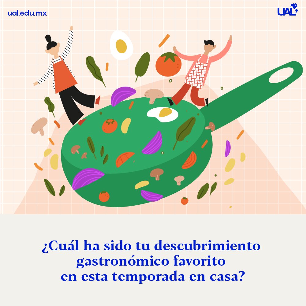Esta temporada de resguardo en casa nos ha ayuda a aprender muchas cosas, entre ellas, ¡recetas de cocina! Comparte con nosotros y con toda la #ComuniUAL.