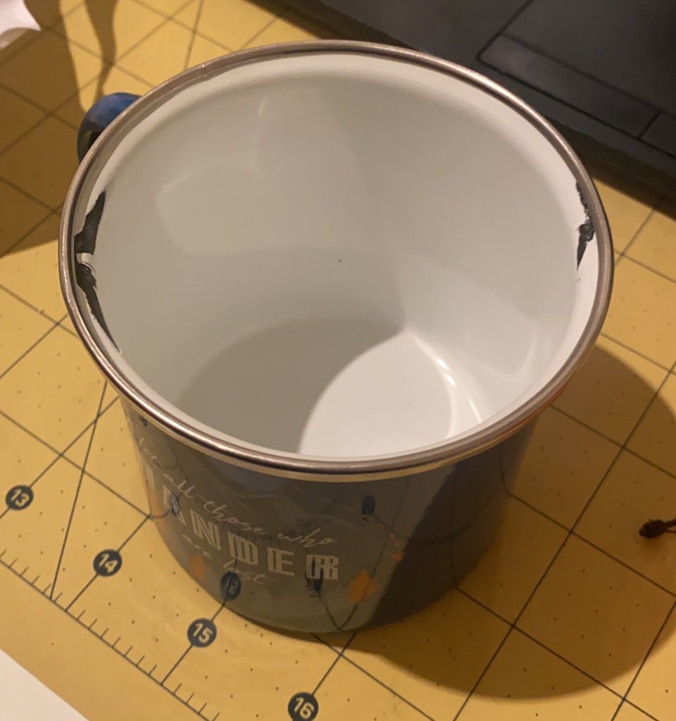 ella_makes's tweet photo. @MountainWHouse Hi. One of the mugs in my recent order is damaged. Do you do any kind of collection for returns - I have no access to transport to take to drop off or post office. Love the mug and would like a replacement. https://t.co/EwnpQ7TA6b