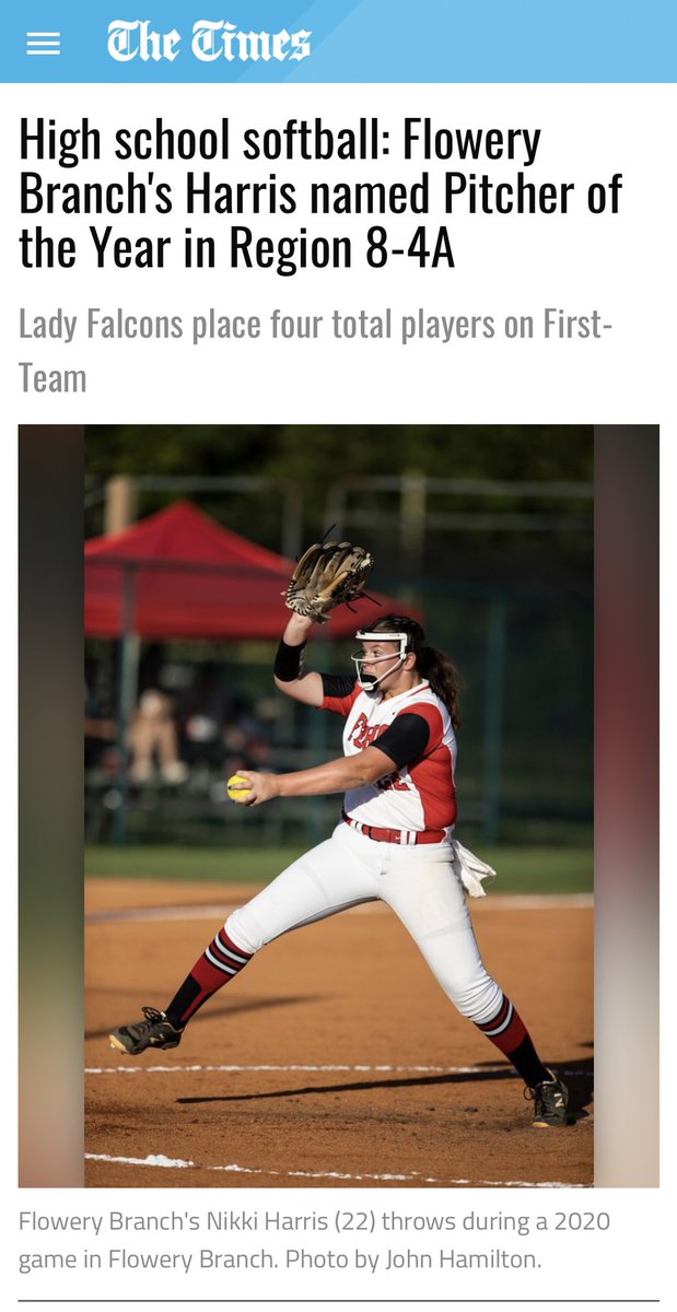 Nikki Harris (@nikkih2023) on Twitter photo So extremely honored to be named Pitcher of the year for region 8-4A. Privileged to play with some amazing players, teammates, and friends. Congrats to all my teammates who made all region. <a href="/MakDavis7/">Makaela Davis</a> <a href="/aubsbourrie/">aubrey</a> <a href="/RutledgeSavanna/">Savanna Rutledge</a> @Los_Stuff <a href="/CoachAngelaT10/">Angela Thompson</a> <a href="/mojo2223henson/">Mojo 2022/23 Henson</a> So extremely honored to be named Pitcher of the year for region 8-4A. Privileged to play with some amazing players, teammates, and friends. Congrats to all my teammates who made all region. <a href="/MakDavis7/">Makaela Davis</a> <a href="/aubsbourrie/">aubrey</a> <a href="/RutledgeSavanna/">Savanna Rutledge</a> @Los_Stuff <a href="/CoachAngelaT10/">Angela Thompson</a> <a href="/mojo2223henson/">Mojo 2022/23 Henson</a>
