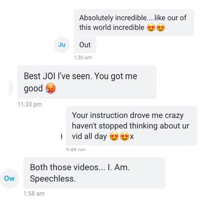 My subs are loving my new JOI dildo video 😍 go see it for yourself 😉 30% for one more day!! https://t