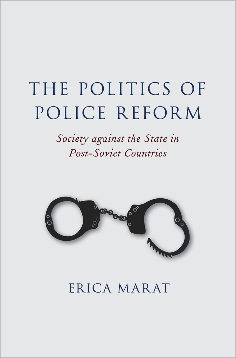 What does it take to reform a post-Soviet police force?

THE POLITICS of POLICE REFORM (<a href="/OUPAcademic/">Oxford Academic</a>) identifies important factors that led to police reform in Ukraine, Georgia, Kyrgyzstan, Kazakhstan, and Tajikistan. 🎙️@Ericamarat joins <a href="/seay_nicholas/">Nicholas Seay</a>👇 

newbooksnetwork.com/erica-marat-th…