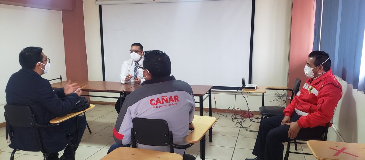GuardiaCuenca's tweet photo. Hoy, la #GuardiaCiudadana #Cuenca recibió la grata visita del @gadicanar.

La objetivo fue conocer el modelo de gestión de nuestra institución para acoplarlo a la realidad del cantón de la hermana provincia del #Cañar.

#CuencaBicentenaria #CuencaUnida #OrdenControlSeguridad https://t.co/NZZrhU2eR0