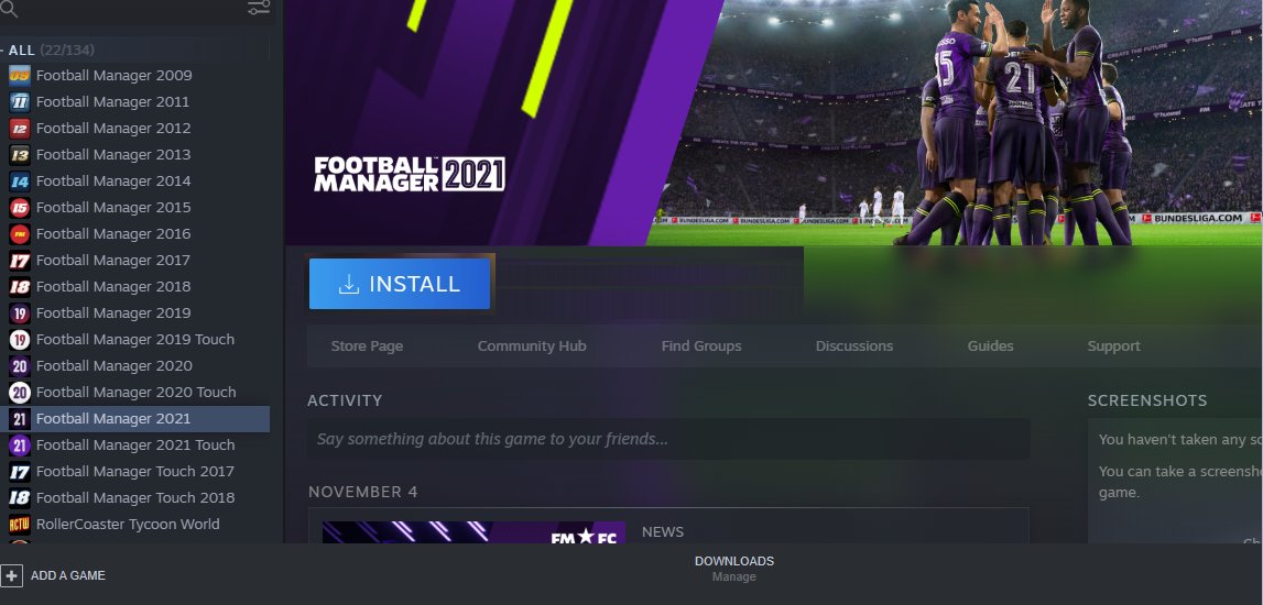 borochats's tweet photo. Woohoooooo @milesSI thanks so much, Xmas has come early!!! ๐ #FM21 #FM21Beta #footymanager https://t.co/o0isquZu3x