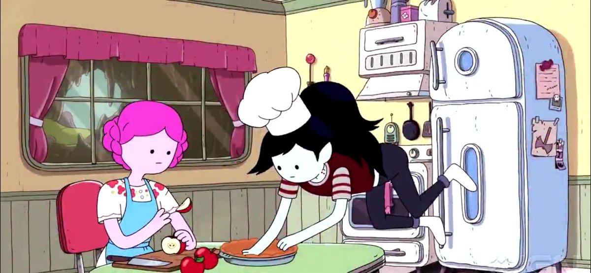 bubblinebot's tweet photo. oh to be making apple pie with your immortal wife https://t.co/oX0nZAYqv8