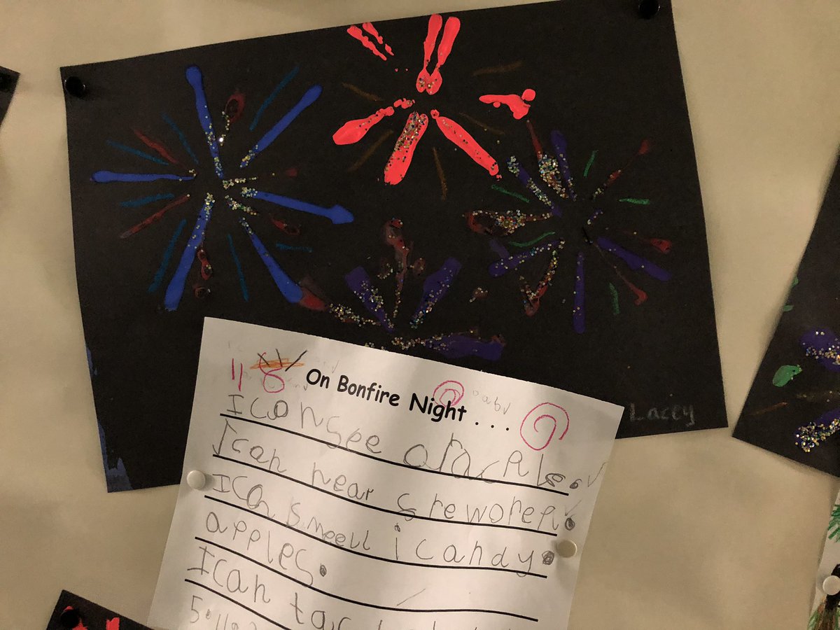 CarolineElsey's tweet photo. Some amazing writing and firework pictures from P2/3 #learningden https://t.co/vAJsapkBwi