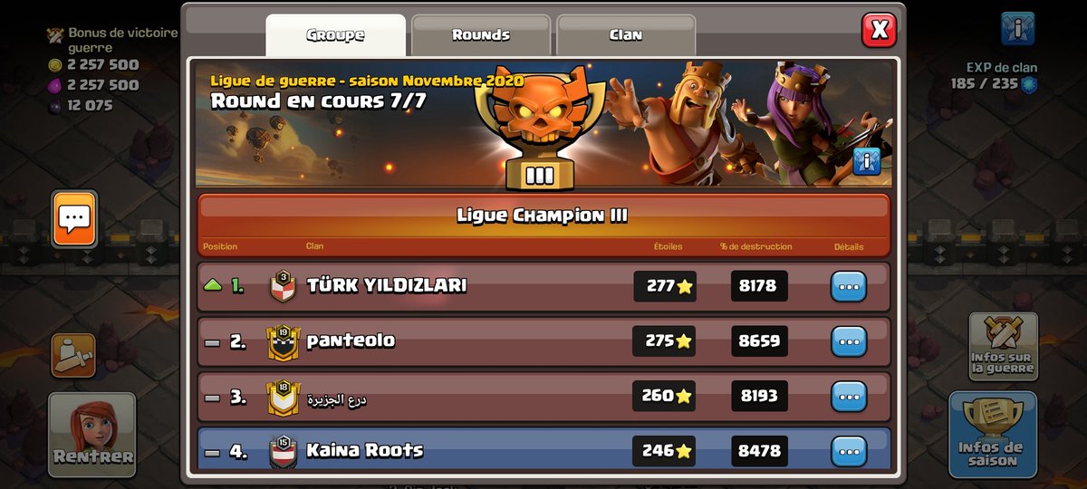 Kaina Roots e-Sport | COC PF tweet media