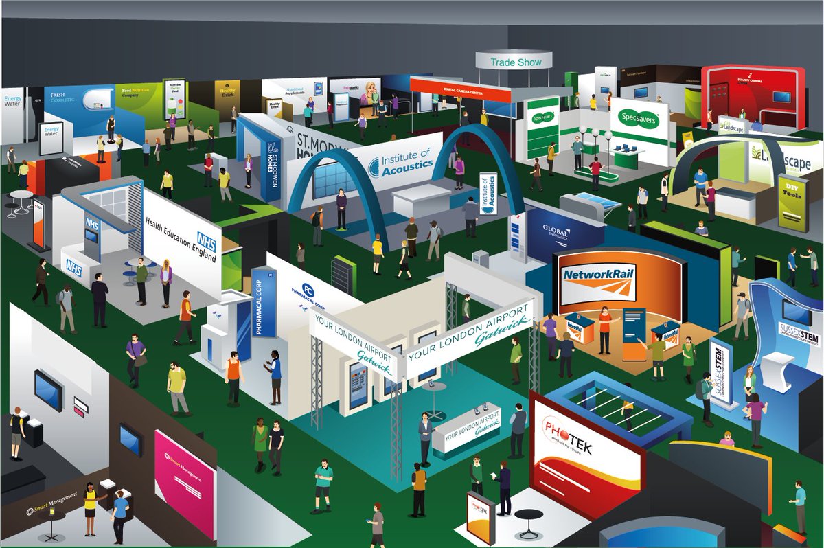 SO excited our virtual #CrawleySTEMfest exhibition stand visuals have landed 👨‍🚀 Can you spot our #STEMazing sponsors! Join us 12-26 Nov at bit.ly/2Hb77pa <a href="/IMechE/">The IMechE Team</a> <a href="/Photek_Ltd/">Photek</a> <a href="/BoeingUK/">Boeing UK</a> @Sussex_HCP <a href="/networkrail/">Network Rail</a> @atkinsglobal <a href="/kierconstruct/">Kier Construction</a> #KierSouthern #CareersInSTEM