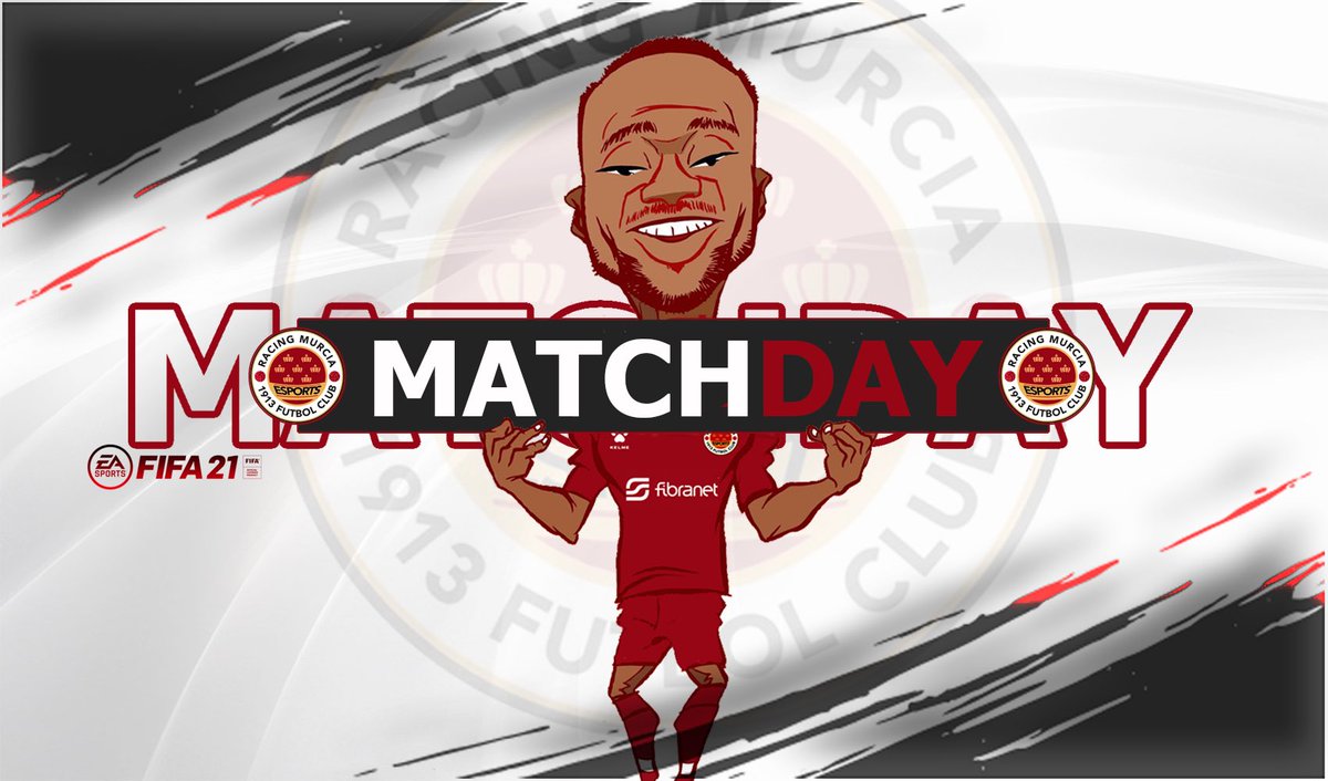 Volvemos a la carga!despues de conseguir 6/9 punts y 1-0 en copa la semana pasada. Esta noche nos enfrentamos a <a href="/belvisenos/">Fc Belvisenos⚽</a> en <a href="/VPN_SPAIN/">Virtual Pro Network Spain</a>. Vamoos equipoo!! #simplementenosotros @rmfcesports <a href="/racingmurciafc/">Racing Murcia FC</a>