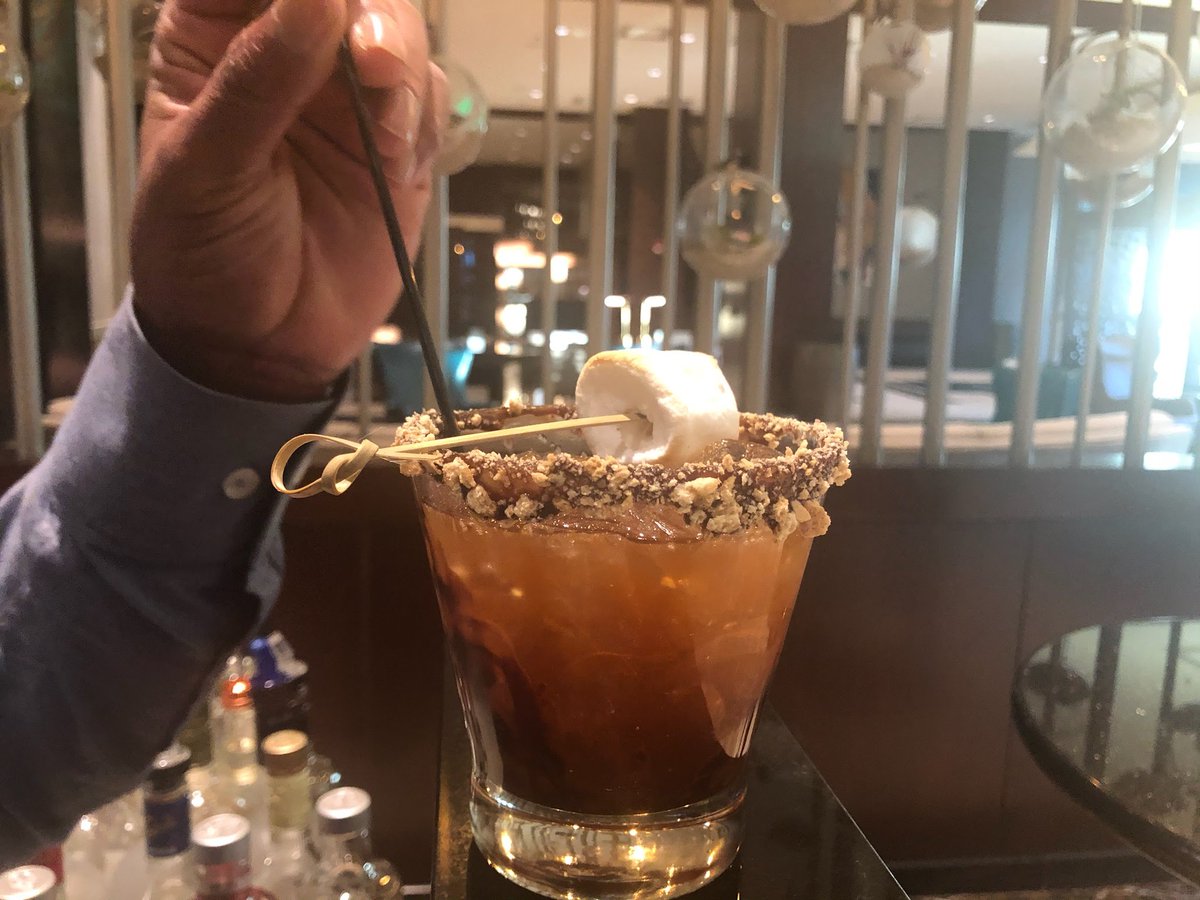 Join us at <a href="/downtownbleu/">Bleu Restaurant</a> and enjoy Mystery Mondays with November’s Special Cocktail “Give Me S'More”! Guess the ingredients you’ll receive 25% OFF your drink! Limited seating now available on our outside patio and well as in the Westin Lobby Bar! downtownbleu.com/specials/
