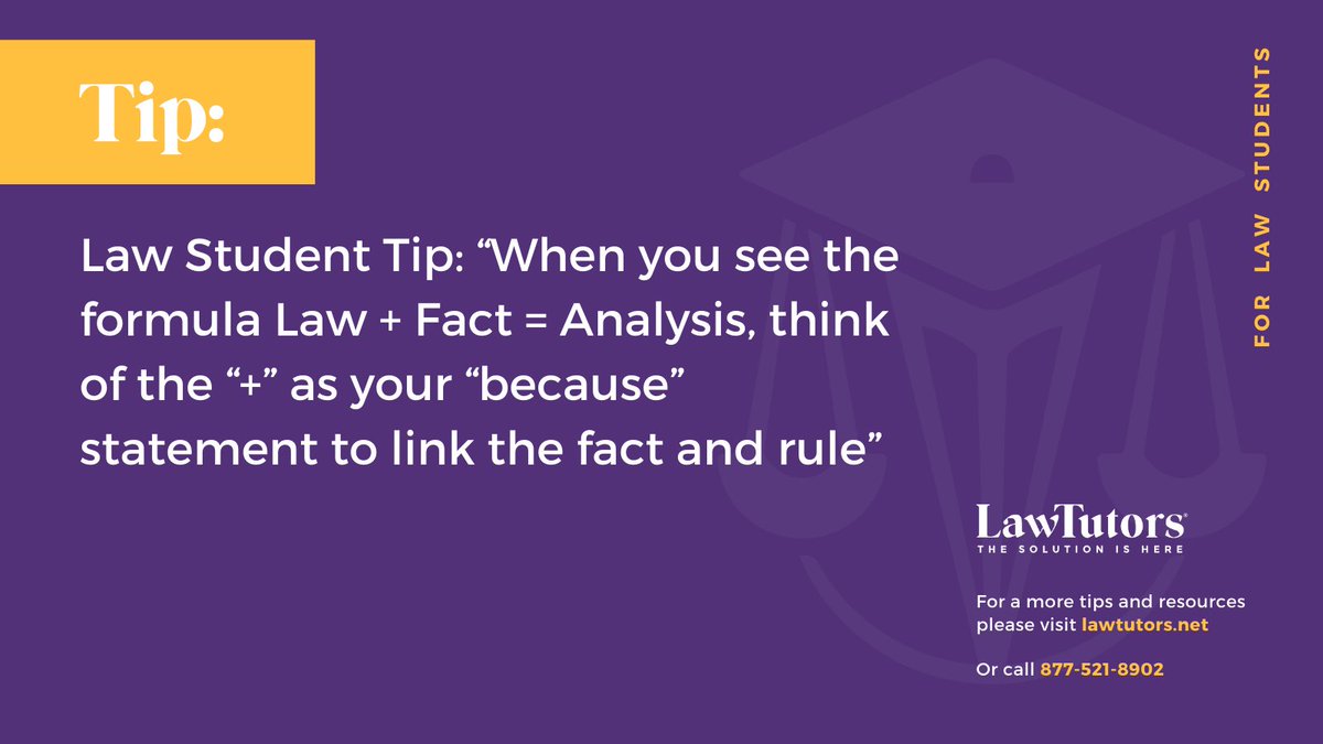 LawTutorsLLC's tweet photo. Study Tips for Law Students. Here come the exams! #studytipsforsuccess #lawschoolexams #lawstudenttips https://t.co/sr9fm4bKKV