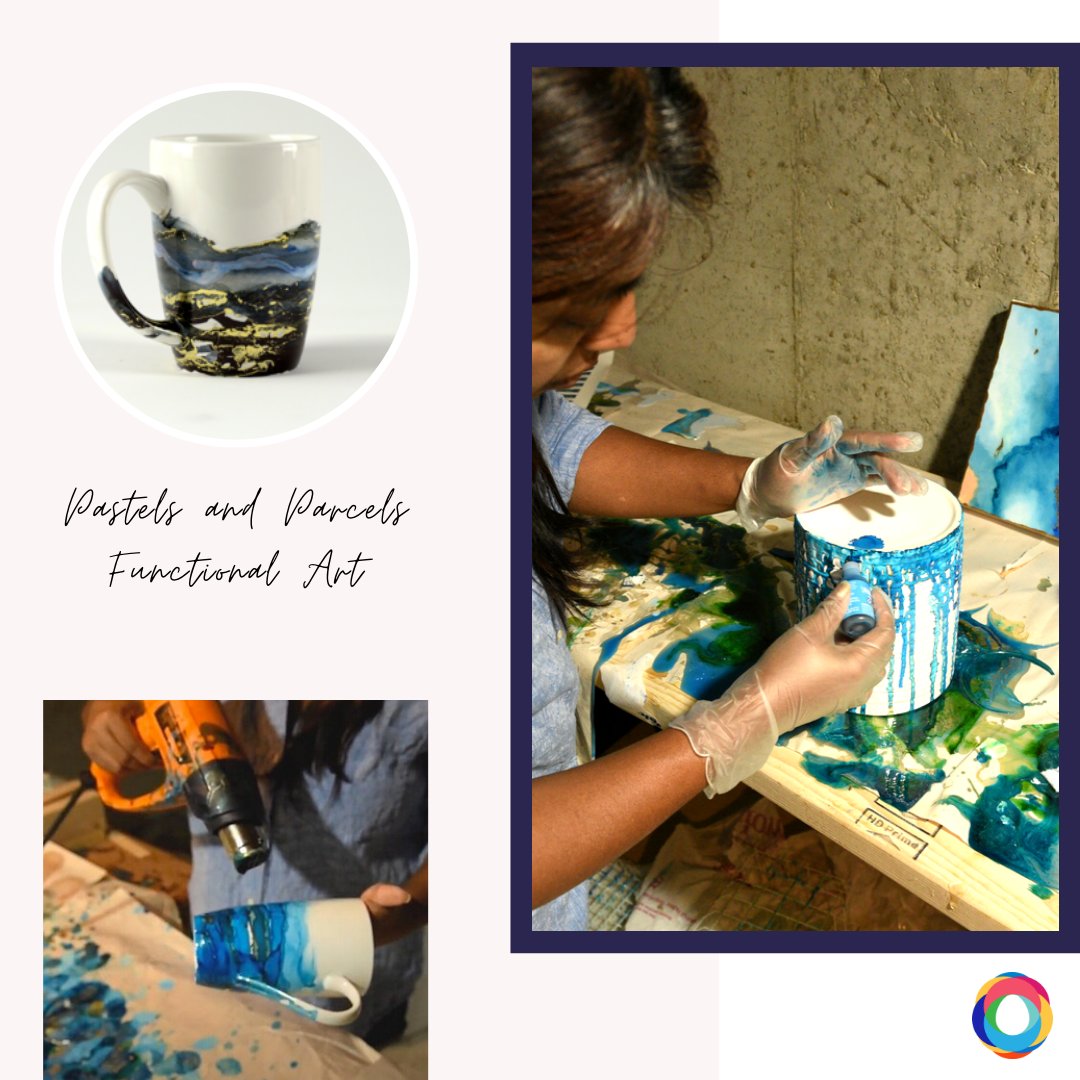 Flash sale! Purchase a 14 oz Cosmos-Dipped Coffee Mug (hand-painted by RI based Pastels and Parcels!) today and get a 12 oz coffee bag from Bolt Coffee, locally roasted in Providence, for FREE. Read the rules on our Facebook page: buff.ly/38lZPtM