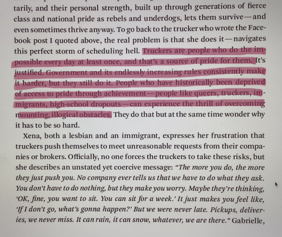 mr2229a's tweet photo. Balay explains why trucking appeals to the “underdogs” of society and how the regulations placed by the government only makes truckers more determined and accomplished. https://t.co/rp78ZdEba0