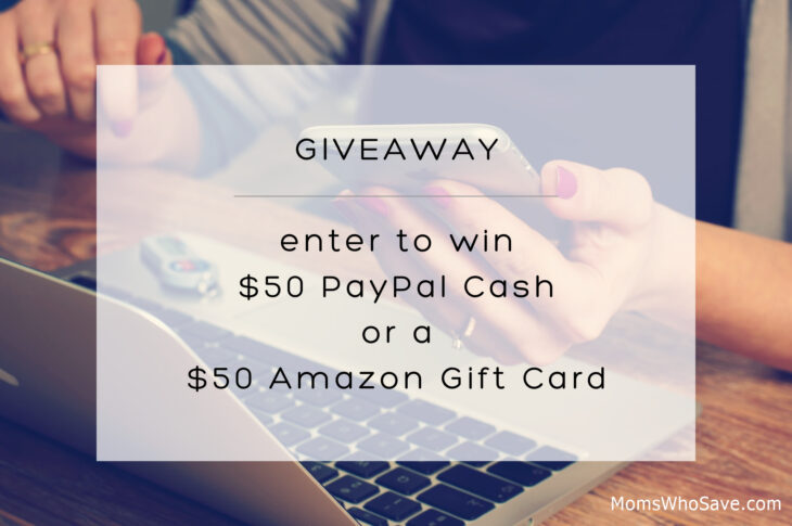 DecaySolar's tweet image. Enter the #giveaway @MomsWhoSave -- #Win $50 PayPal #cash or an #Amazon gift card!  mws.tips/50    #giveaways #sweepstakes #GiveawayAlert