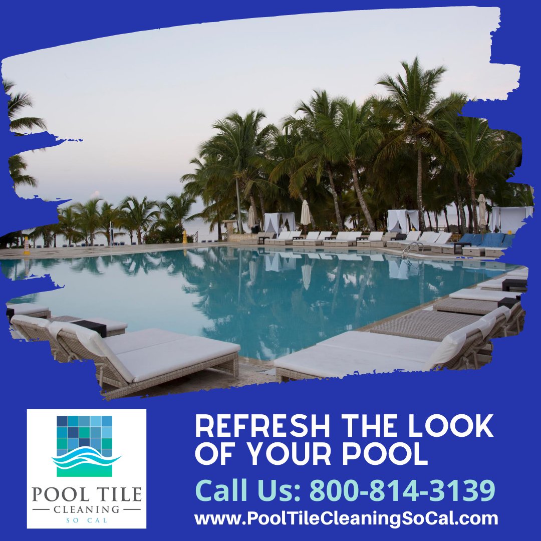 PoolTileSoCal's tweet image. We Clean #pooltile in Southern California! Call for a Free Quote 949-485-0397 #pooltilecleaning #ocpools #orangecountypools #ocpooltilecleaning #socalpools #poolcalciumremoval #pooltile #glasstilecleaning #artificialrockcleaning #lagunaniguelpools ow.ly/9agt30r4vuA
