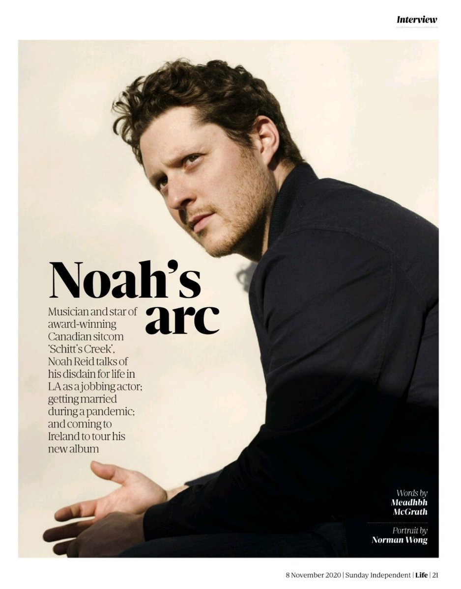 baselineMUSIC's tweet photo. Yesterday @olreid's three page spread hit news stands with Ireland's most read newspaper - The Sunday @Independent_ie - in their Life Magazine! 😍
Also available online here: https://t.co/4h2YJK3nf4
#NoahReid #SchittsCreek #Gemini #Ireland #MusicPR #baselineMUSIC https://t.co/BwrUmfck9X