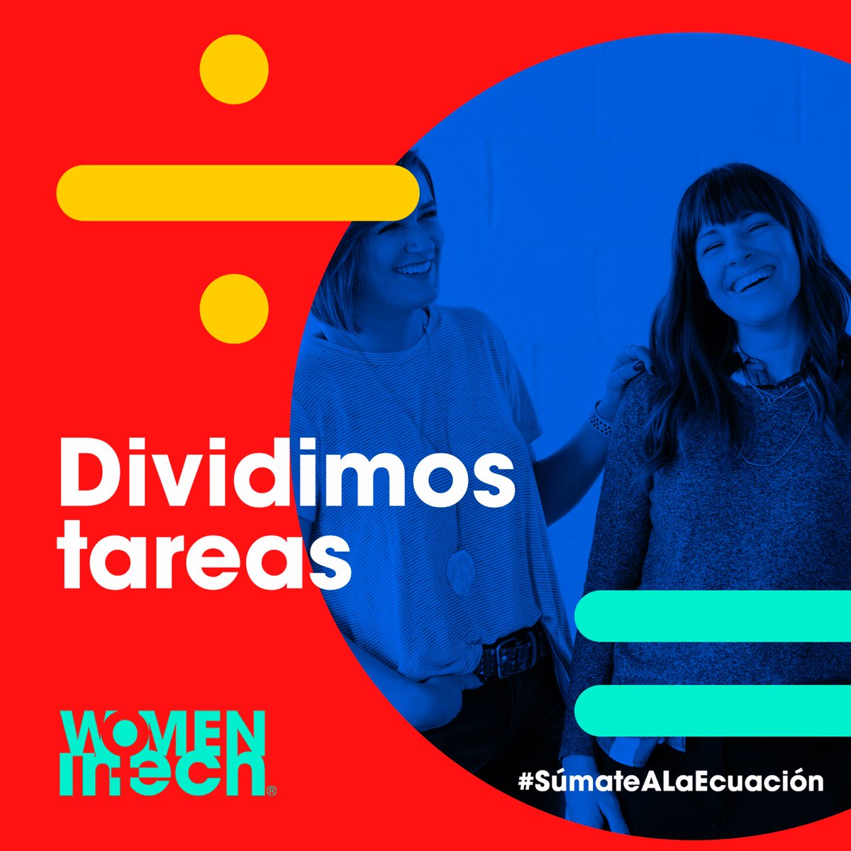 womenintech_pe's tweet photo. Y esta es la ecuación para la diversidad e inclusión en #Tech:
➕Sumamos contactos
➖Restamos distancias
✖️Multiplicamos oportunidades
➗Dividimos tareas
= #EqualityAddsUp en la NUEVA PLATAFORMA y APP de @WomenInTechOrg que se lanzarán mañana 

#WomeninTechPeru #SúmateALaEcuación https://t.co/0RymbMbaZz