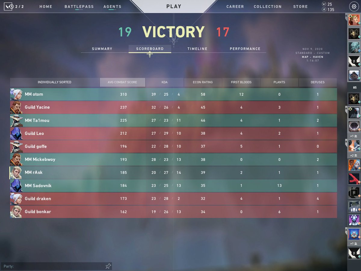 MJAOVAL's tweet photo. Won against @guildesports 19-17, on FS qualifier, GG! Great game by @otomhh and other guys @rAskVAL @DF_Taimou @Sadovnikzz @mickebwoy !!!!!! Tomorrow we need to win 2 more games to qualify, wish us luck! https://t.co/xAF6fJ96PA