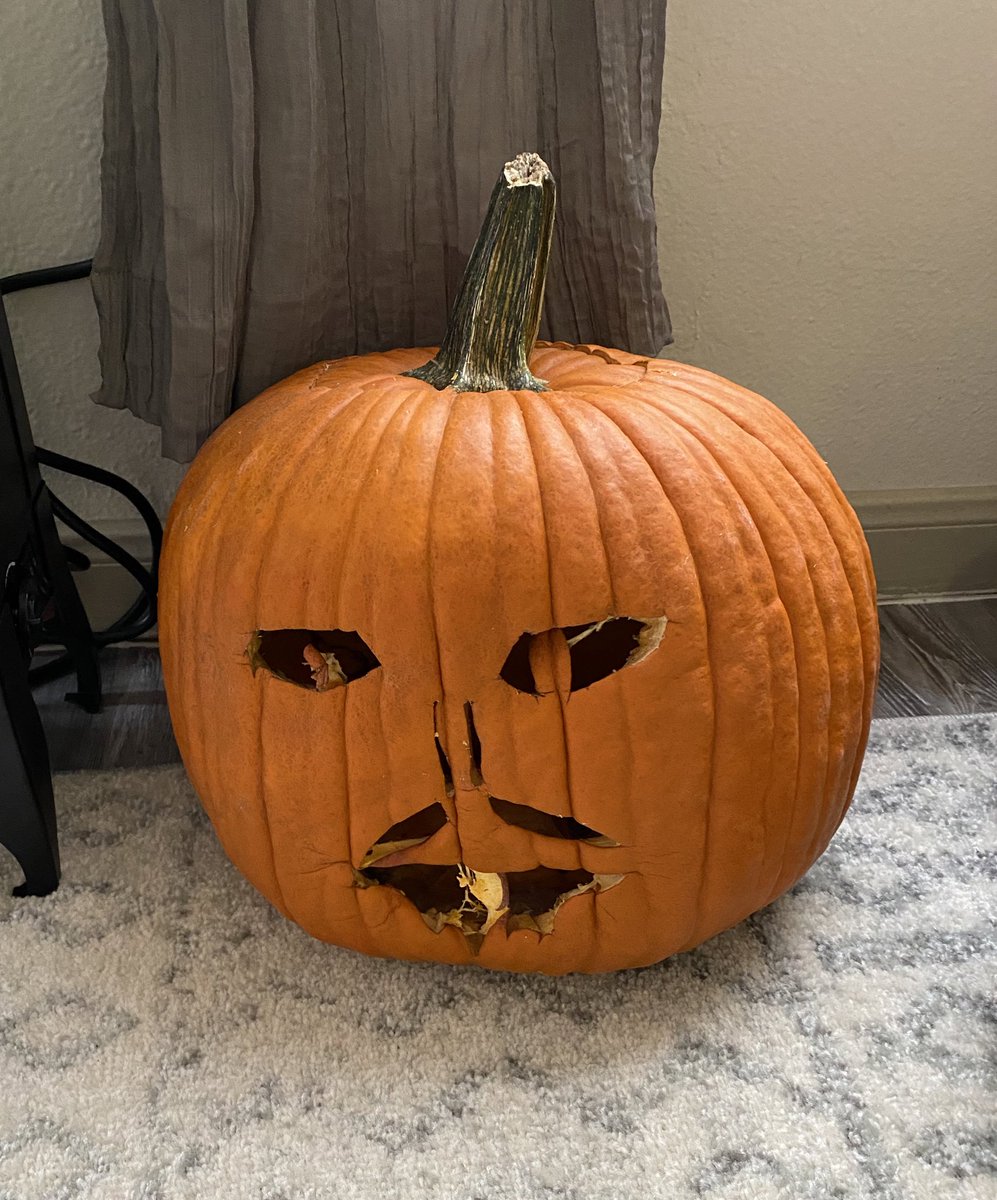 FyreStart's tweet photo. Say goodbye to the Pierre we carved... This boy is CURSED and I’m going to give him to the land. He came from the earth, and now goes back to the earth in his cursed form. https://t.co/uH6PCvCrf1