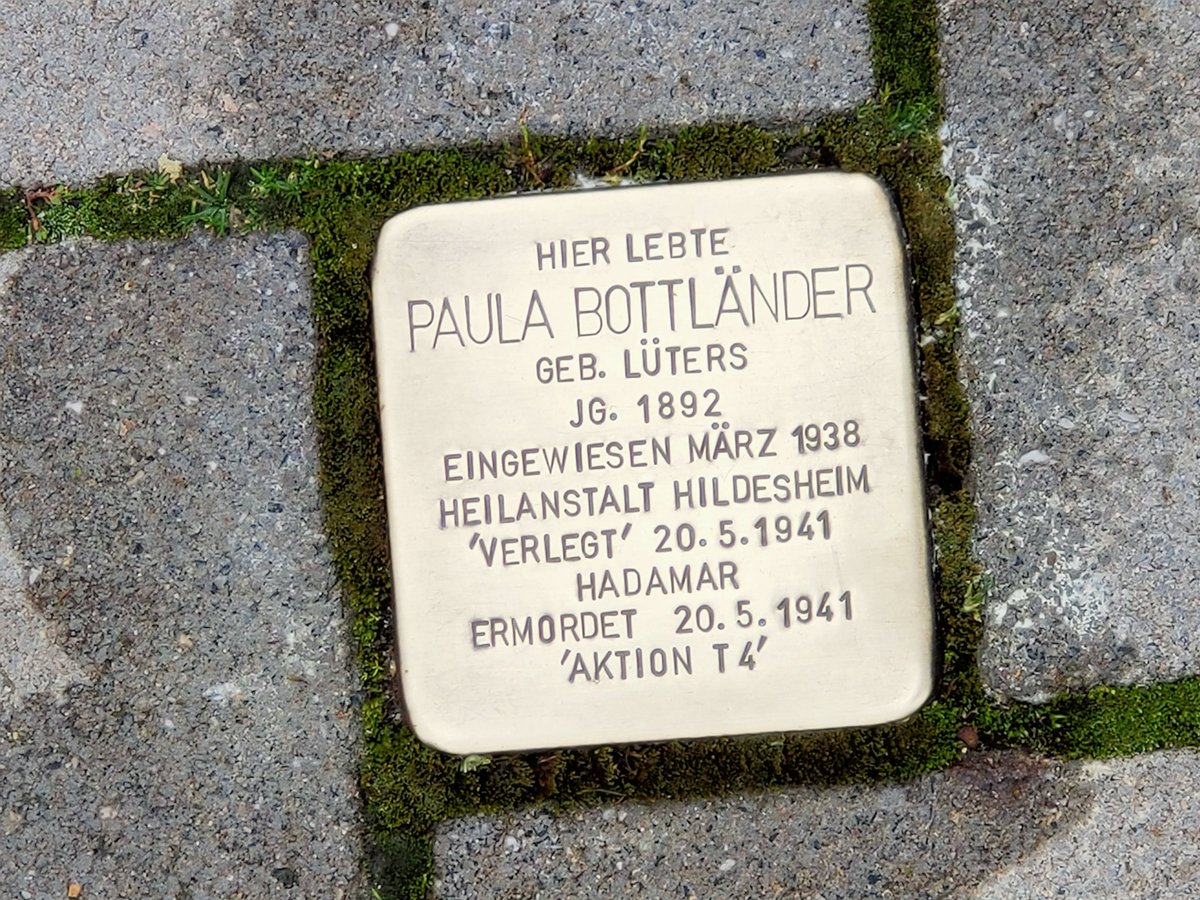 In Gedenken an Paula Bottländer #KeinVergessen #KeinVerblassen #NieWieder @DiePolierer 
gedenkstaette-hadamar.de/webcom/show_ar…