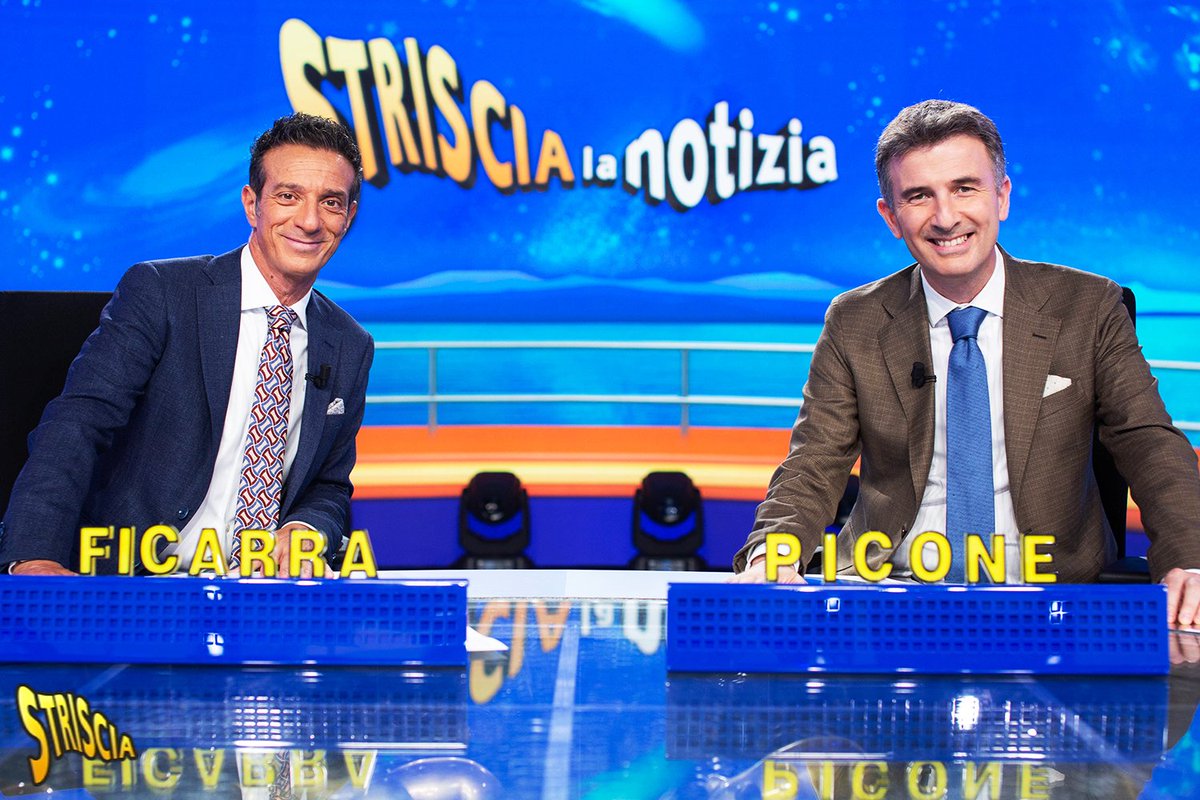 Striscia's tweet photo. Ebbene sì, Picone è tornato negativo al tampone, ma soprattutto è tornato a Striscia 😍 Vi aspettiamo alle 20:35 su Canale 5 🎉
@FicarraePicone 
#striscia #striscialanotizia https://t.co/KVXwFyvWK2