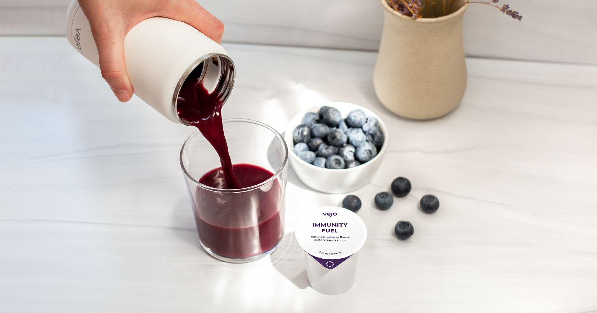 Yoga_Journal's tweet photo. Supporting your immune health has never been more important. This 
@vejo
 portable, pod-based blender whips up immune-boosting smoothies in seconds. With 227% of your daily value of zinc in just one pod, staying healthy has never been easier! https://t.co/9I1O7iTjyA https://t.co/RXGm1RL41U