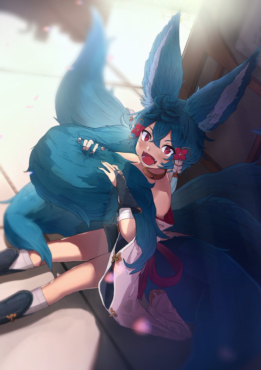 「1年前のイラストを加筆修正したらめっちゃいい絵になったからヨウちゃん再掲 」|クララ玉緑茶のイラスト