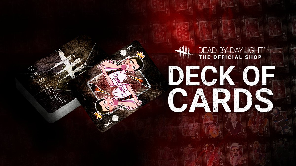 Dead By Daylight A Twitter If You Take A Peek On The Right You Should Get A Rough Idea Of What To Expect All Of The Cards Have A Grungy Dbd Esque Look