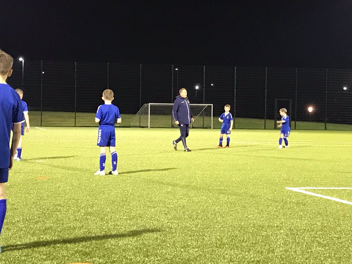 KFCYouthAcademy's tweet photo. Skill acquisition night at the Academy ⚽️ @KFCYouthAcademy @KillieTrust @KilmarnockFC Head of Children’s Academy Stevie Hamilton develops skills in our young players tonight #respect#endeavour #dailyexcellence https://t.co/gIgdU7tfvc