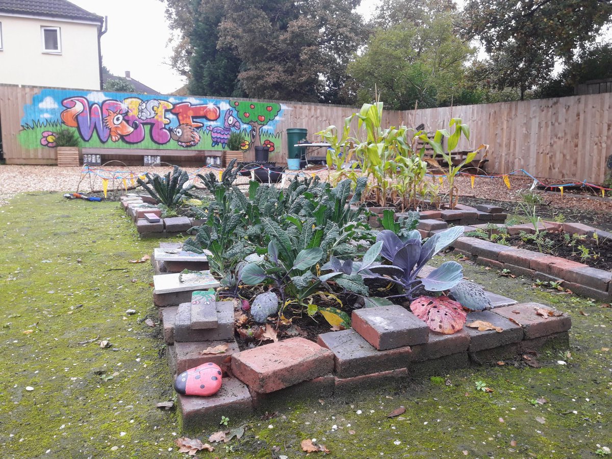 WHFGarden's tweet photo. Working with @WHF_School in the community garden and the school garden areas, today was winter potatoes and broad beans 💚🌱🥔 https://t.co/MKmqEq6dNz