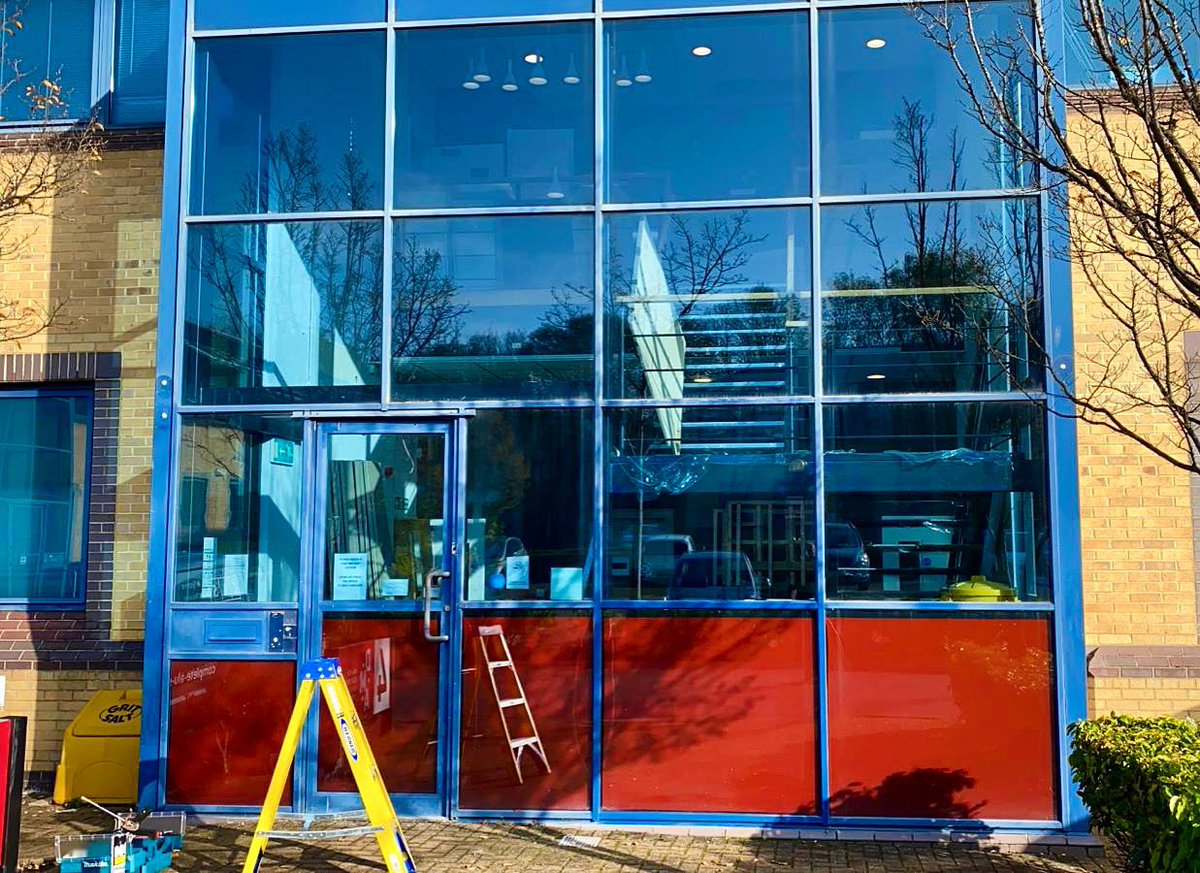 Completealu's tweet photo. Exceptionally honoured this sunny weekend for the CAS Team to be doing their part in refurbishing these old Kawneer Windows, Doors and Curtain Walling. 

One of our Directors initially fabricated them at least 25 years ago! https://t.co/RCWRFf9829