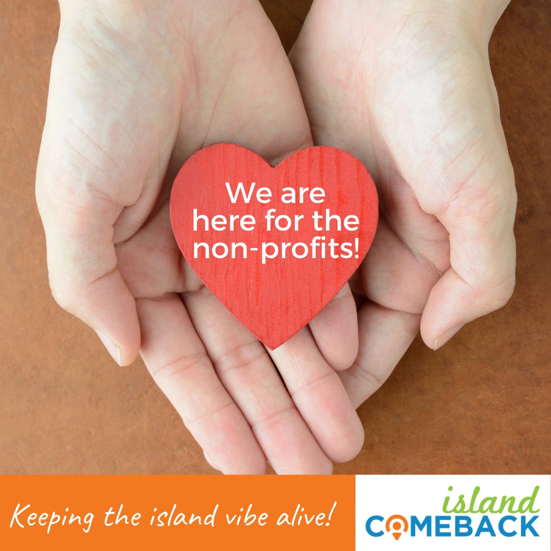 Are you a non-profit looking to extend your reach? Island COMEBACK can help you get seen by a bigger audience ~ for free! 

Email info@IslandCOMEBACK.ca

@Island_COMEBACK @ruralislandsbc @BCFerries @ShawInfo @SmallBusinessBC @SupportLocalBC

#IslandCOMEBACK