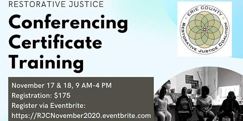 You won’t wanna miss this! Coming up soon! November 17th &amp; 18th! Register through Eventbrite! We hope to see you there! #restorativejustice #training