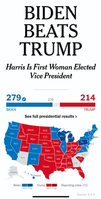 MelissaJane06's tweet photo. What a week it was, nail biting! Big congratulations to Biden! https://t.co/2NgQAlNTbo
