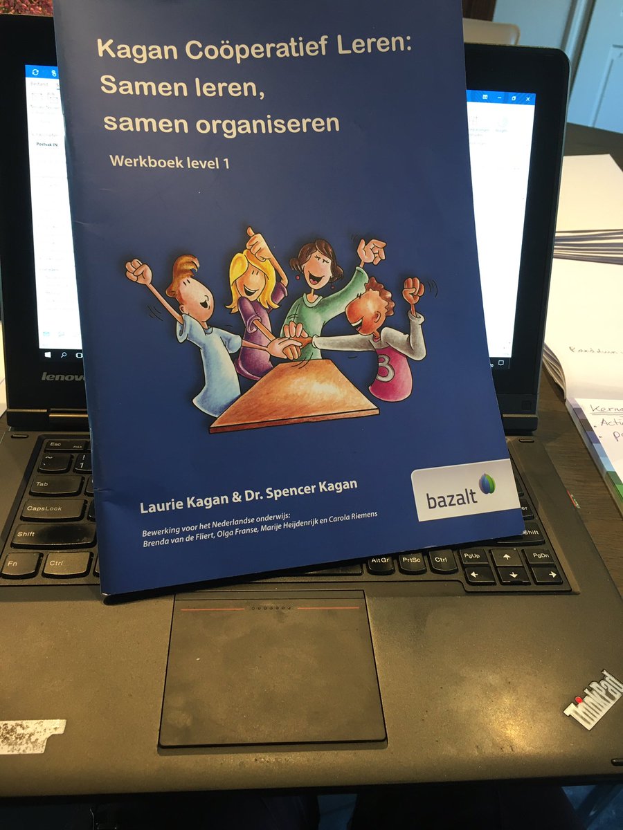 Als je van huis uit de training Kagan Coöperatief leren level 1 wilt volgen, schrijf je dan in bij ons voor 19 november en ga samen met collega’s Marije en Joost on-line aan t werk! bazalt.nl/agenda/kagan-c… #Bazalt #marijeheijdenrijk #joostmaarschalkerweerd