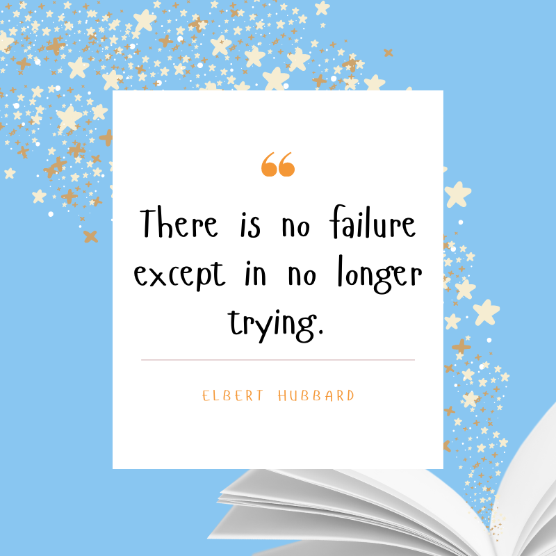 eslwithaudra's tweet photo. Failure can be so intimidating that is can be hard to even start.  Have you failed at something and quit?  Or did you keep trying?  #esl #eslyounglearners #duallanguage #duallang #eslonline #eslquotes #onlinelearning https://t.co/i2hhyuYBzi