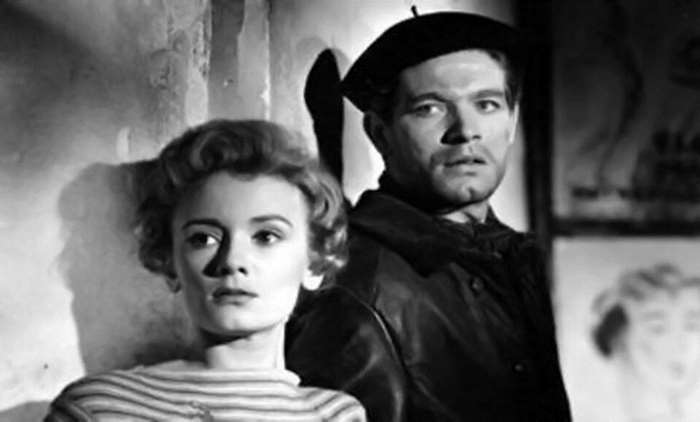 brschuck66's tweet photo. In #SevenThunders ('57), 2 escaped POWs (#StephenBoyd, #TonyWright) hide from the Nazis in the Old Port of #Marseilles, where they meet Lise (#AnnaGaylor), a vivacious local. A dark subplot features a "Dr." who "helps" escapees by robbing and killing them. #noirish #wardrama https://t.co/EBpO8l9pP3